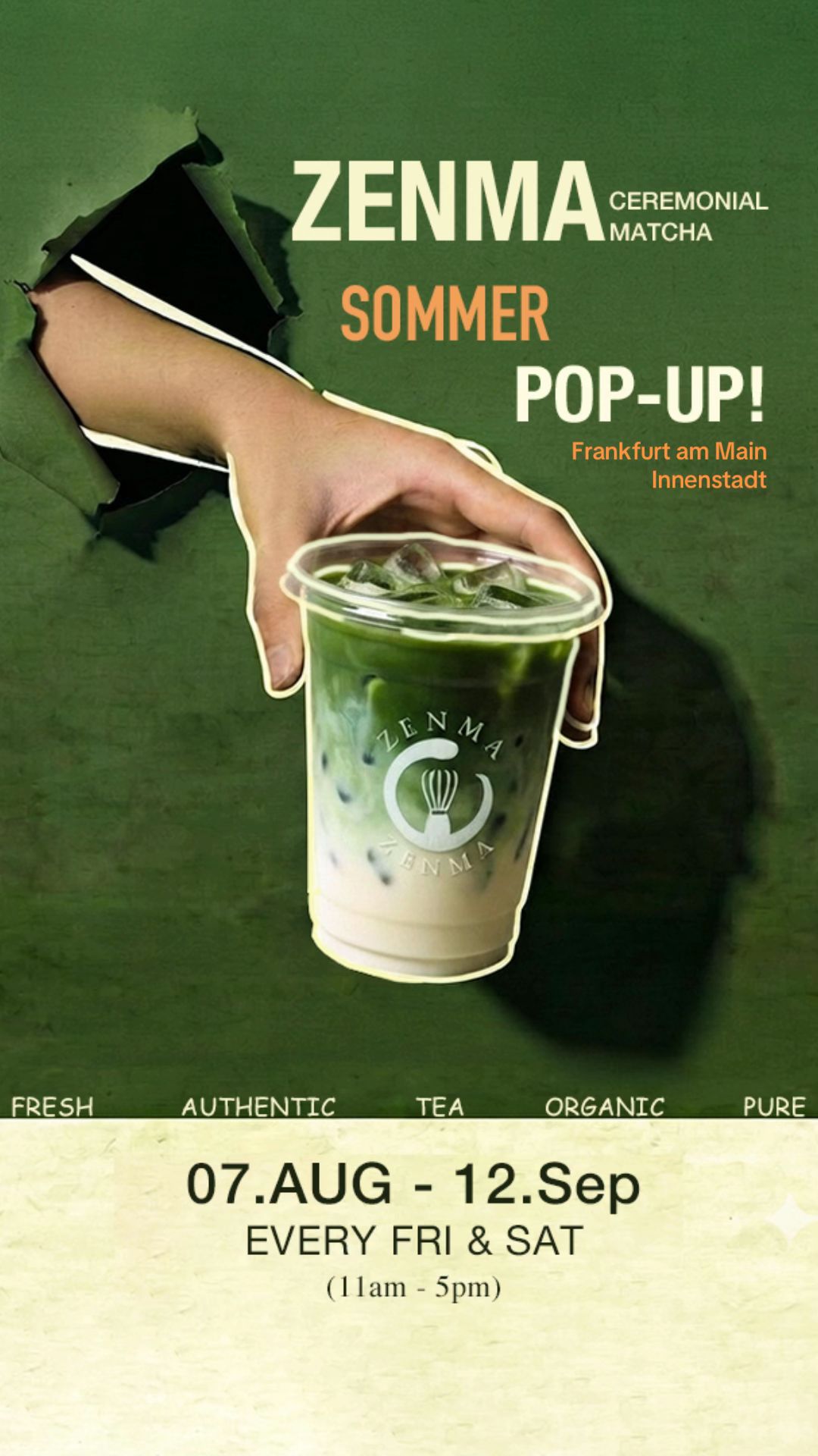 ZENMA Ceremonial Matcha Poster